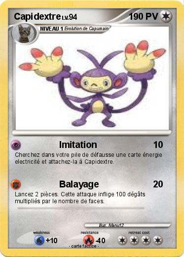 Pokemon Capidextre