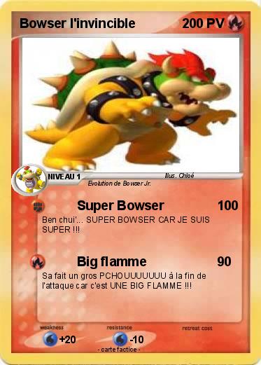 Pokemon Bowser l'invincible