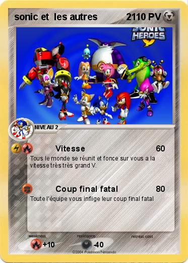 Pokemon sonic et  les autres           2 
