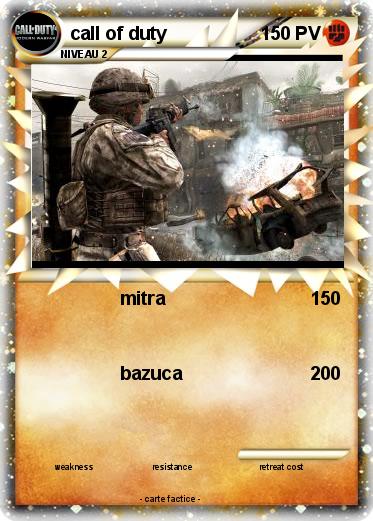 Pokemon call of duty