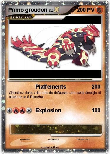 Pokemon Primo groudon