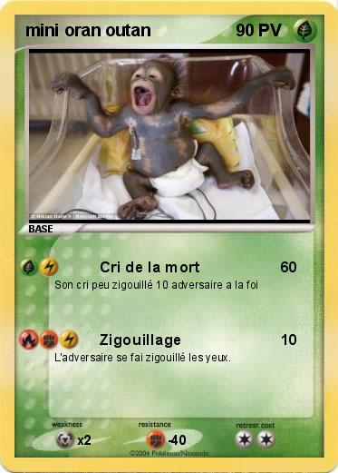 Pokemon mini oran outan