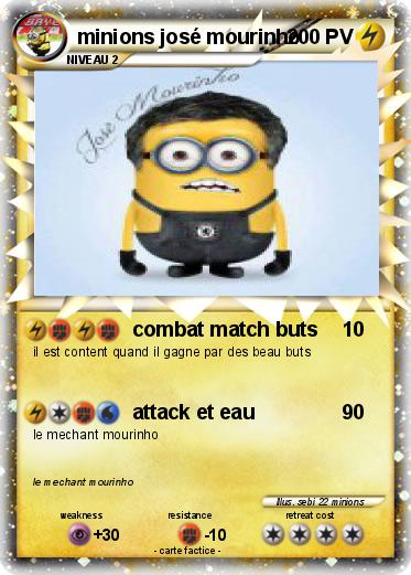 Pokemon minions josé mourinho
