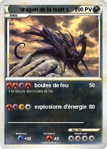 Pokemon dragon de la mort x