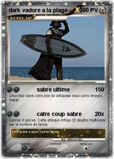 Pokemon dark vadore a la plage
