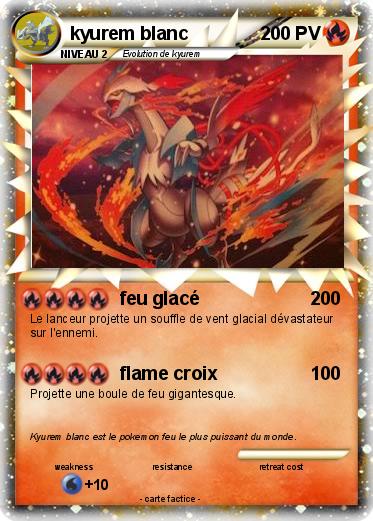 Pokemon kyurem blanc
