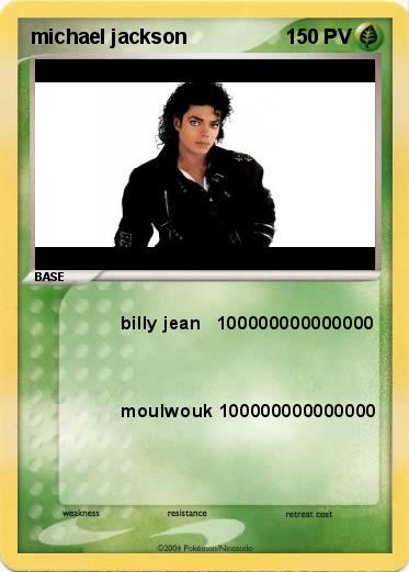 Pokemon michael jackson