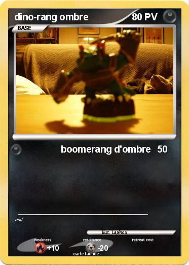 Pokemon dino-rang ombre