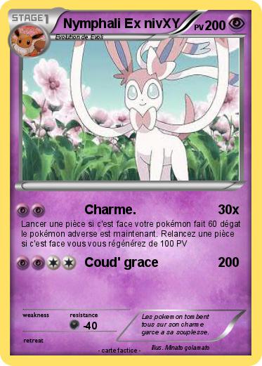 Pokemon Nymphali Ex nivXY