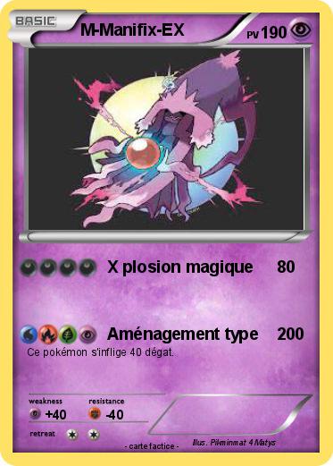 Pokemon M-Manifix-EX