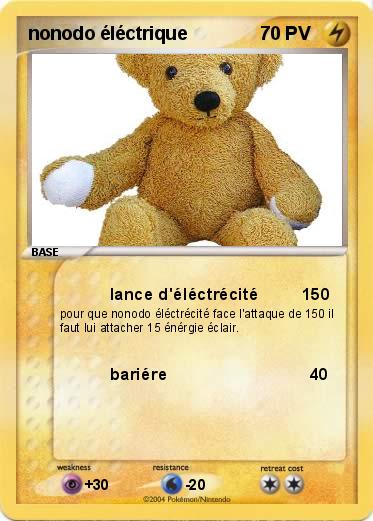 Pokemon nonodo éléctrique