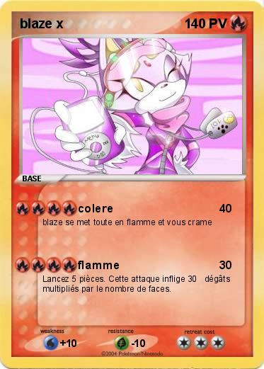 Pokemon blaze x