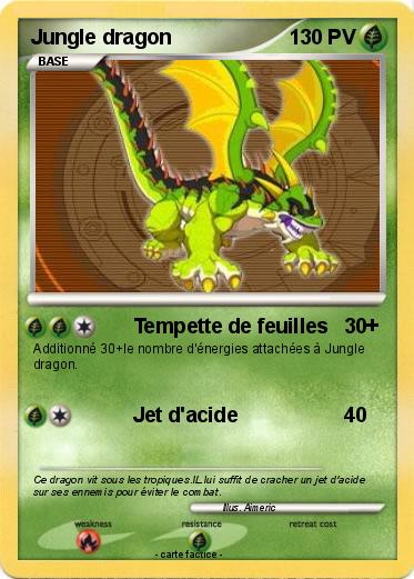 Pokemon Jungle dragon