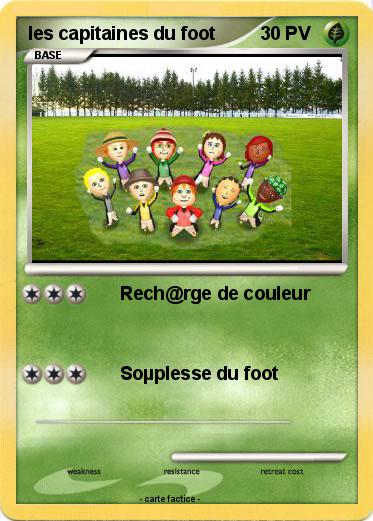 Pokemon les capitaines du foot