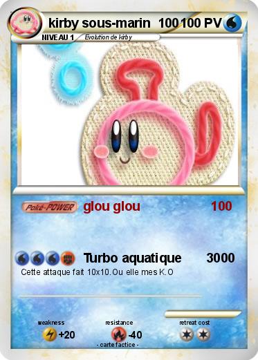 Pokemon kirby sous-marin  100