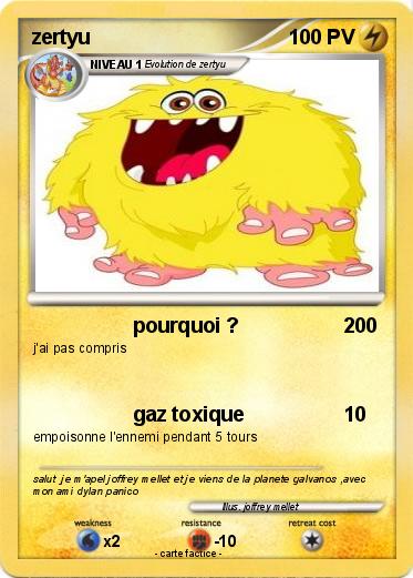 Pokemon zertyu