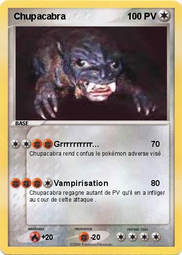 Pokemon Chupacabra