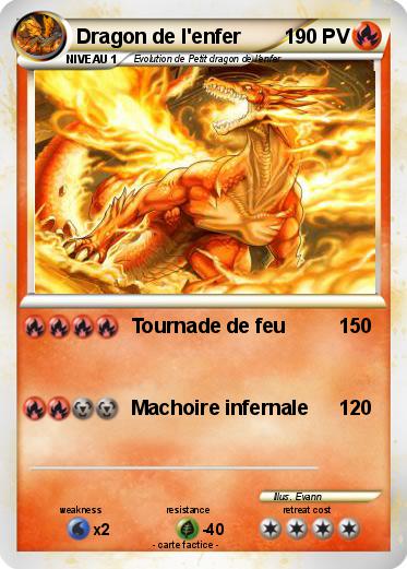 Pokemon Dragon de l'enfer