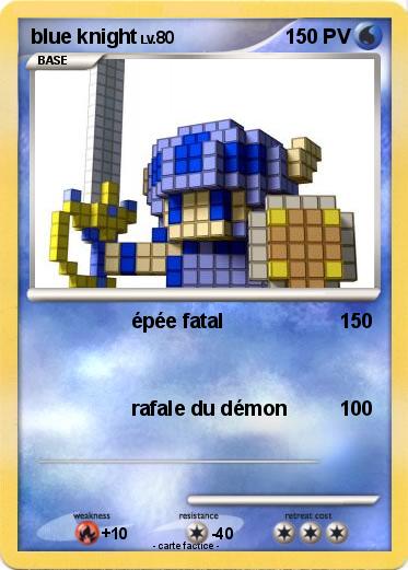 Pokemon blue knight