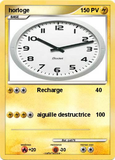 Pokemon horloge