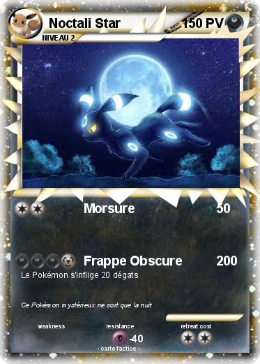 Pokemon Noctali Star