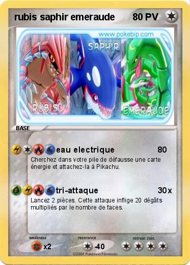 Pokemon rubis saphir emeraude