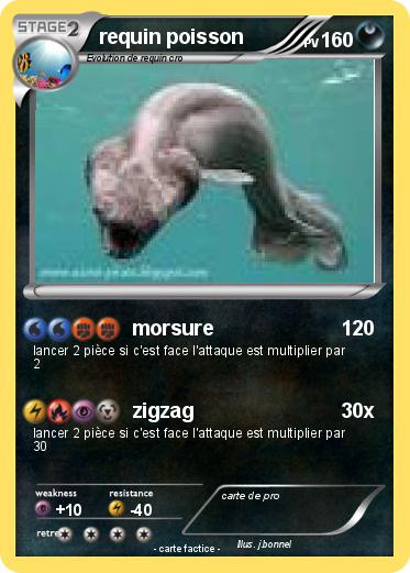 Pokemon requin poisson