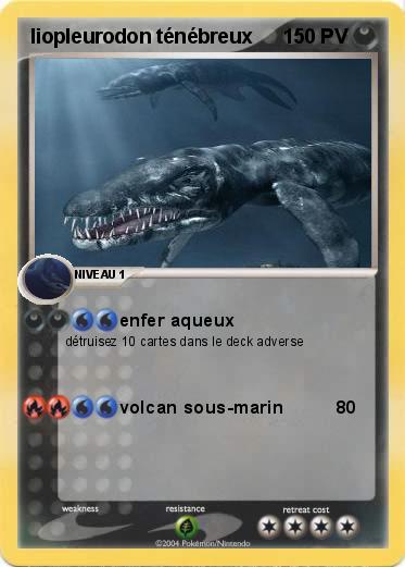 Pokemon liopleurodon ténébreux