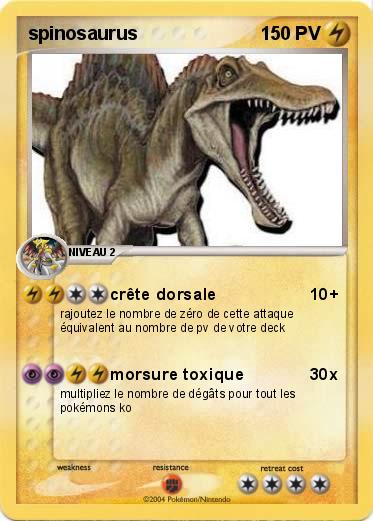 Pokemon spinosaurus