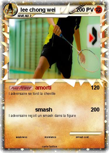 Pokemon lee chong wei
