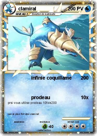Pokemon clamiral