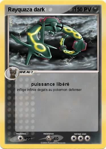 Pokemon Rayquaza dark