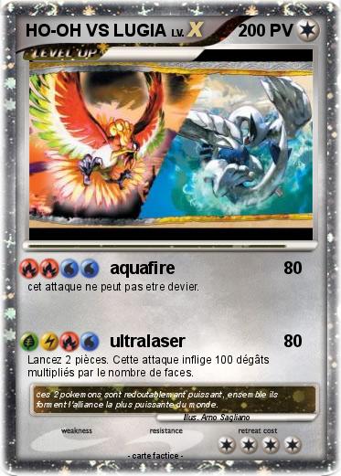 Pokemon HO-OH VS LUGIA