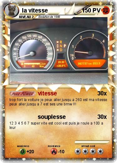 Pokemon la vitesse