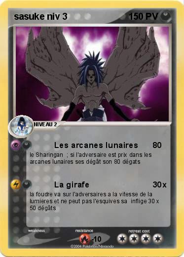 Pokemon sasuke niv 3          