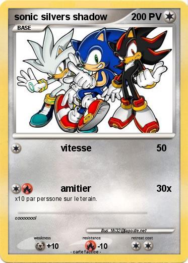 Pokemon sonic silvers shadow
