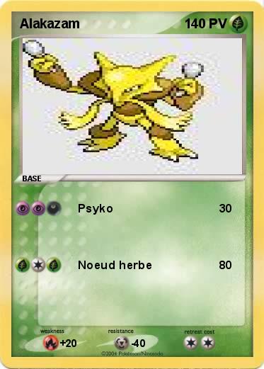 Pokemon Alakazam