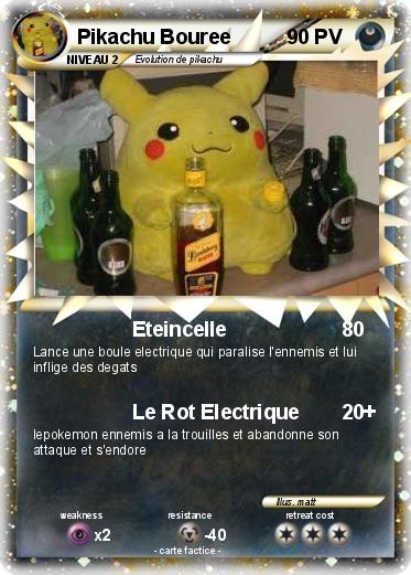 Pokemon Pikachu Bouree