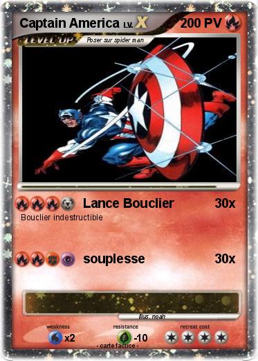 Pokemon Captain America
