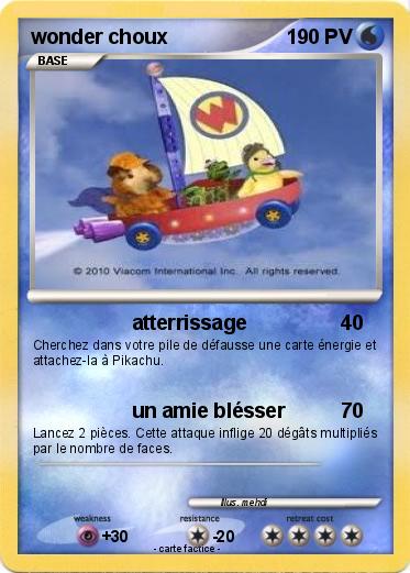 Pokemon wonder choux