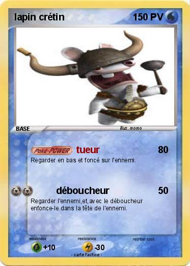 Pokemon lapin crétin
