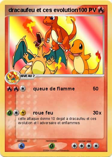 Pokemon dracaufeu et ces evolution