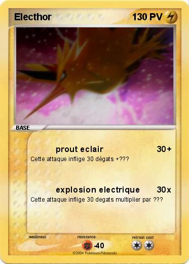 Pokemon Electhor