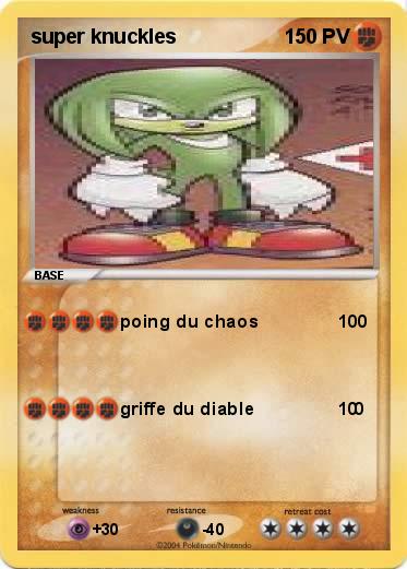 Pokemon super knuckles