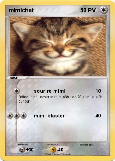 Pokemon mimichat