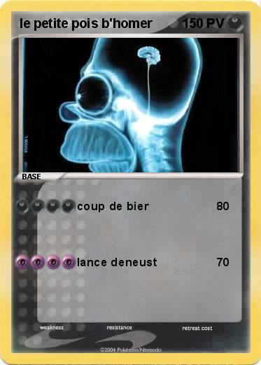 Pokemon le petite pois b'homer 