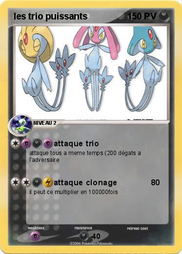 Pokemon les trio puissants