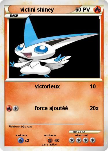 Pokemon victini shiney