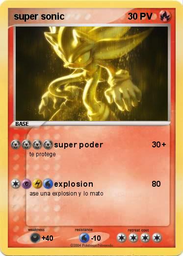 Pokemon super sonic