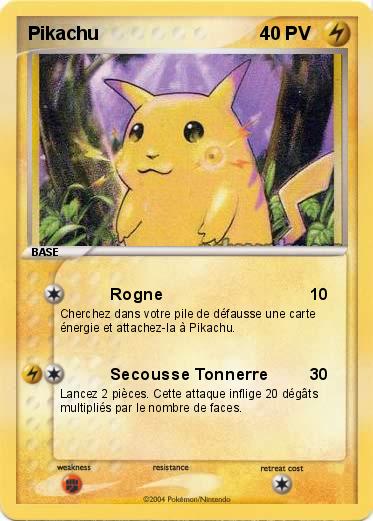 Pokemon Pikachu